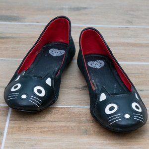 TUK Cat Ballet Flats - NWOT